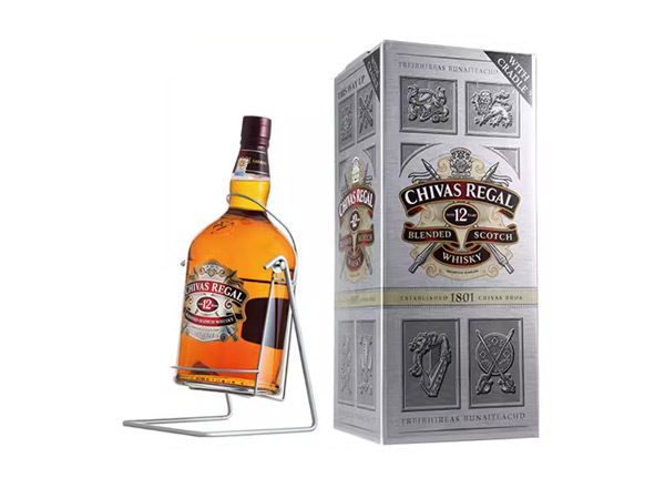 永川芝华士12年威士忌回收4500ml 9斤装4.5L进口Chivas Regal洋酒礼盒