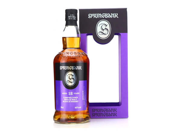 永川Springbank云顶18年威士忌回收云顶威士忌洋酒700ml