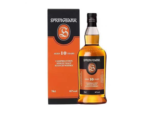 永川收购云顶10年威士忌SpringBank云顶10年700ml回收洋酒行货