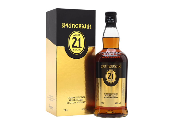 永川SpringBank云顶21年威士忌回收苏格兰单一麦芽威士忌700ml进口洋酒收购