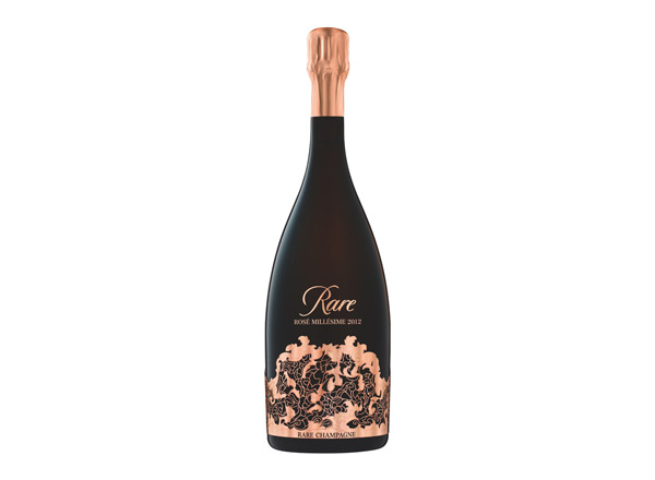 永川白雪香槟回收稀露香槟黑钻年份桃红香槟Rare Rose（礼盒装）