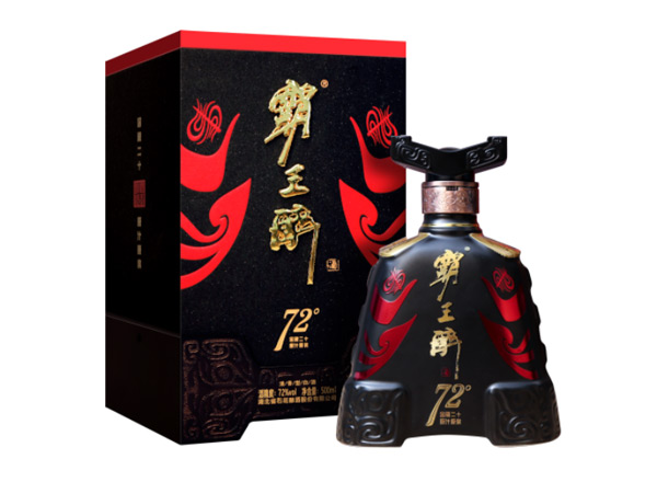 永川回收石花霸王醉酒72° 白酒礼盒
