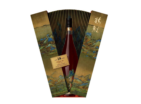 永川鹤驻18年黄酒回收鹤驻新花雕18年珍藏版千里江山图