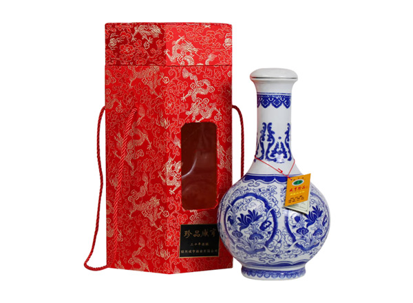 永川咸亨黄酒回收珍品咸亨三十年花雕酒青瓷瓶盒装绍兴黄酒2.5L
