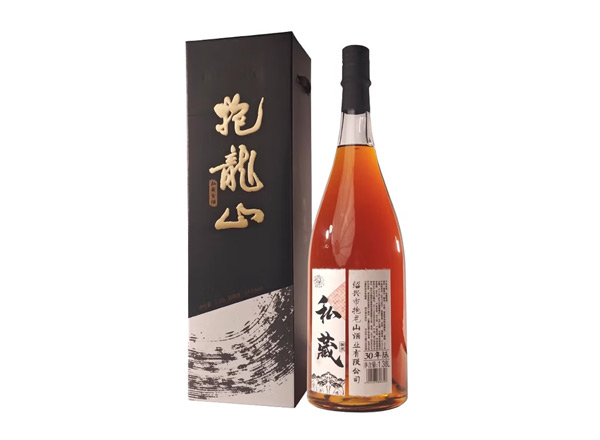 永川抱龙山黄酒回收抱龙山私藏30年陈酿1.38L礼盒装绍兴花雕酒