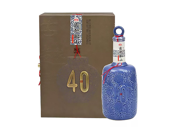 永川古越龙山40年黄酒回收古越龙山四十年陈酿花雕酒