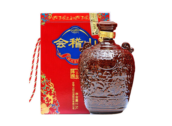 永川回收会稽山二十年黄酒陶坛20年陈酿2.5L花雕酒