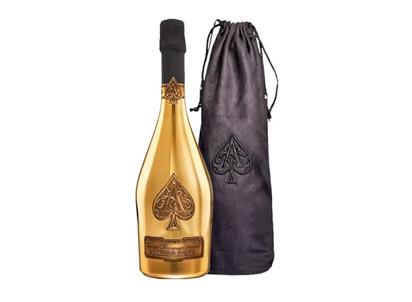 永川黑桃A香槟回收黑桃A黄金香槟金色瓶Armand de Brignac Brut